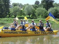 катамаран на Днестре